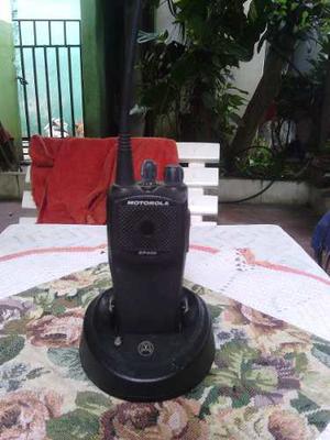 Radio Transmisor Motorola Ep450 Con Su Base Y Cargador