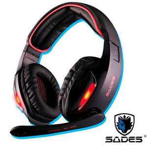 Audifonos Usb Gamer Sades Sa Surround Pc Playstation