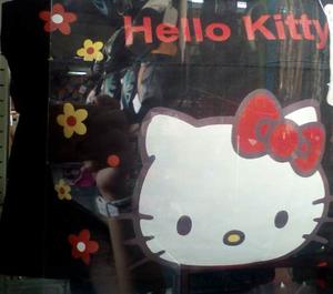 Bolso Cartera De Hello Kitty De Lona