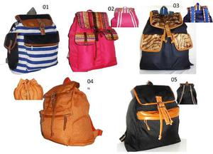 Bolso Morrales Backpacks Para Mujer