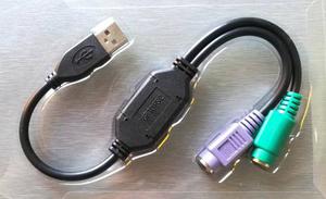 Cable Convertidor Mouse Y Teclado Usb/ps2