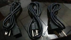 Cable De Corriente Para Pc Y Equipos Electronicos