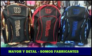 Gran Oferta Morral Wilson Escolar Juveniles Somos Tienda