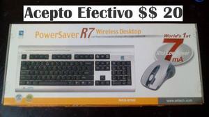 Teclado Y Mouse Inalambrico Nuevo Con Factura Fiscal