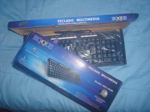 Teclados Multimedia Kwq-003m