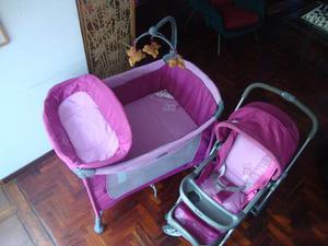 Combo Master Kids: Corral, Coche, Silla De Comer Y Jumper.