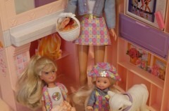 Barbie Granjera, Stacy Y Kelly Con Sus Respectivos Animales