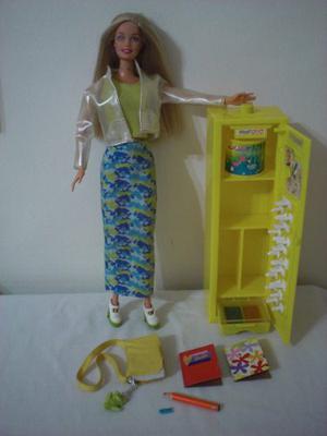 Barbie Mensaje Secreto (con Locker) - Original Marca Mattel