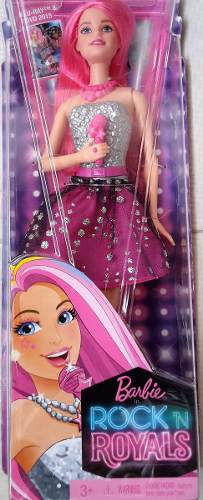 Barbie Princesa Courtney De Rockn Royals - Original Mattel