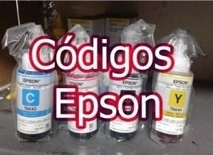 Codigos Para Impresora Epson L200 L800 Recargas