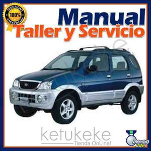 Manual De Taller Y Servicio Toyota Terios  Ingles