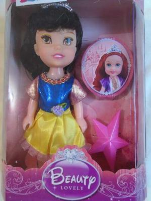 Muñeca Blancanieves Rapunzel Princesa Niñas Juguete
