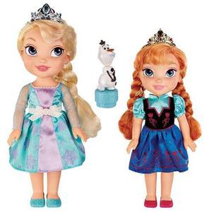 Muñeca De Frozen Danita Y Elsa Cantan! 30 Cm