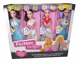 Muñeca Fashion Tipo Barbie