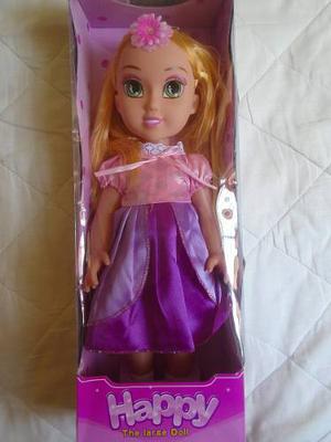 Muñeca Rapunzel Grande Princesa Para Niñas