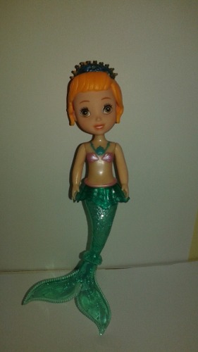 Muñecas Barbie Sirena Merliah 20cm Con Luz Dia Del Niño