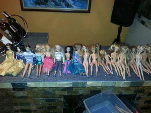 Muñecas Barbie Usadas En Buen Estado Remate !!!