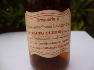 Antiguo Frasco De Farmacia