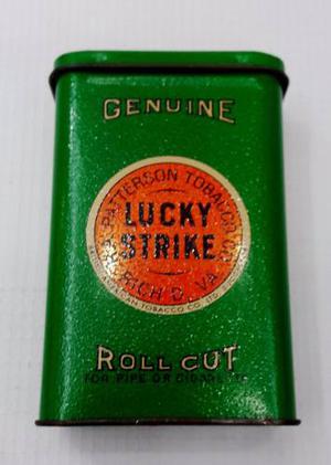 Caja Metalica Lucky Strike De  Coleccionable