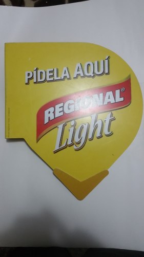 Flanyer Cerveza Regional Light Nuevo De Coleccion