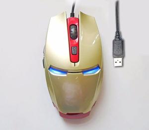 Mause Gamer Iron Man Con Botones