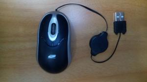 Mouse Mini Optico Retractil Nuevo