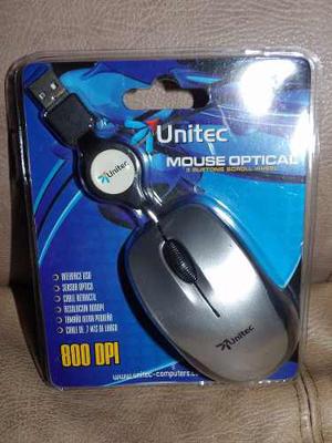 Mouse Optical Unitec 800 Dpi