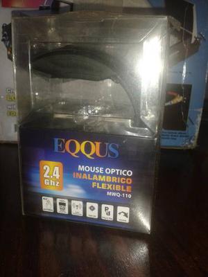 Mouse Optico Inalambrico Eqqus