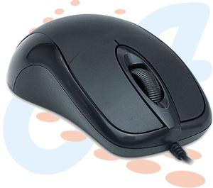 Mouse Optico Usb Negro Grande  Dpi Excelente Calidad X36