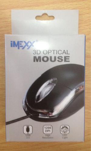 Mouse Óptico Usb Marca Imexx