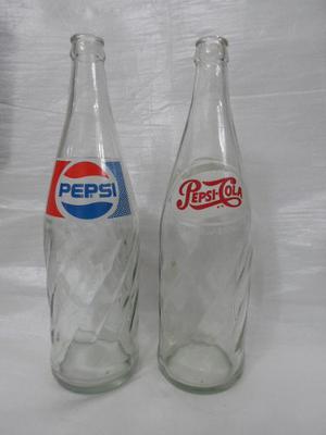 Pepsi Cola Set De 2 Botelllas De O.75 L De Coleccion