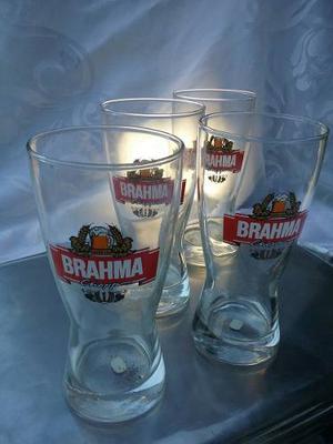 Vaso Para Cerveza Coleccionable Brahma.