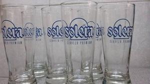 Vasos De Vidrio Tulipa Polar Solera De Coleccion