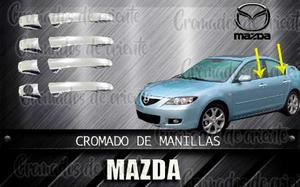 Coberto Cromado De Manillas Mazda 3 O 6