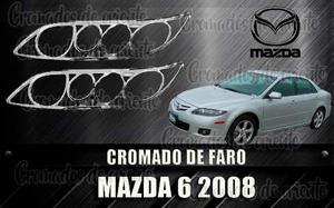 Cobertor Cromado De Faro Delantero Mazda 6