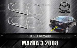 Cobertor Cromado De Stop Mazda 3 Aplica 