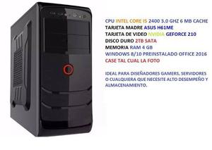 Cpu Intel Core I5 3.0 Ghz 4 Nucleos 4gb De Ram 2tb Dd Nvidia