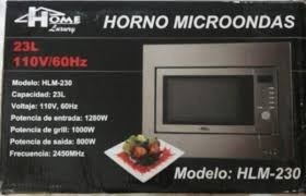 Microondas Para Empotrar Home Luxury + Marco Nuevo Mod 230