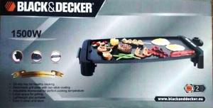 Parrillera Plancha Electrica Black& Decker Original, De Lujo