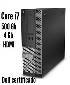 Pc Core I7 Dell Gamer Cpu / 4gb / 1tera Disco / Hdmi