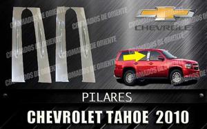 Pillares Cromados De Chevrolet Silverado O Tahoe 4 Puertas