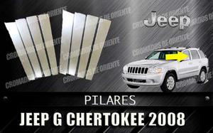 Pillares Cromados De Jeep Grand Cherokee  A La 