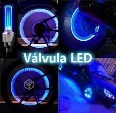 Valvula De Luces Led Para Cauchos De Carro Moto O Bicicletas