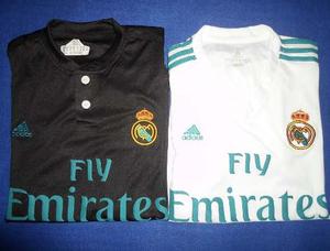 Camiseta Real Madrid Adulto Y Niños Local Visitante 