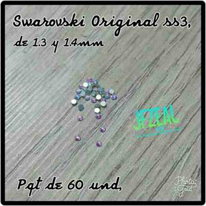 Cristales Swarovski 60 Unidades Ss3