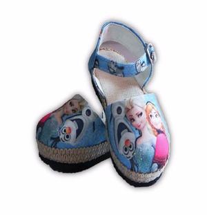 Hermosos Zapatos De Niña Con Personajes Infantiles Disney