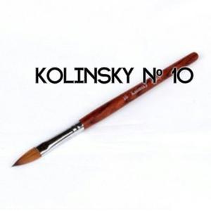 Pincel Kolinsky Nº 10