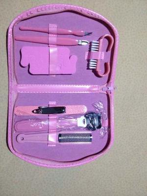 Set De Manicure Y Pedicure Completo Con Estuche