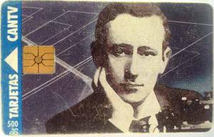 Tarjeta Cantv Usada  Guglielmo Marconi-telecomunicacione