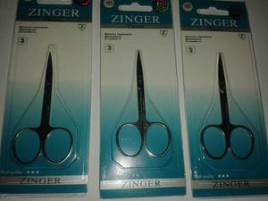 Tijera Zinger Clasica Para Manicure Pedicure, Cejas